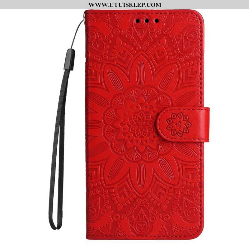 Obudowa Etui Na Telefon do Honor Magic 5 Lite Mandala Sun Ze Smyczą